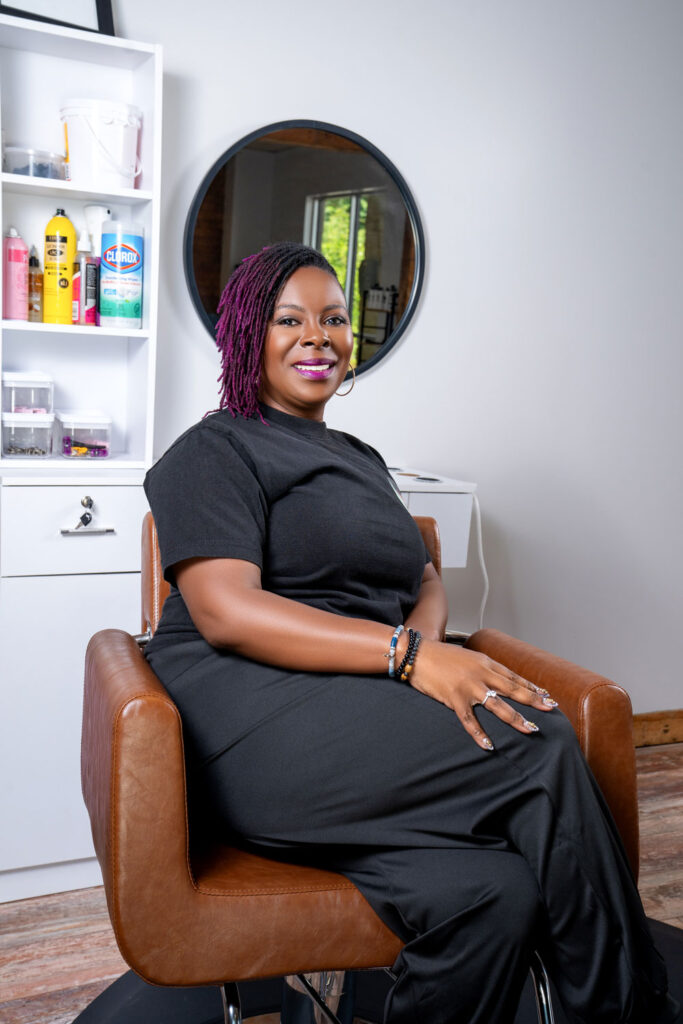 Natural Hair Service in Northport Alabama at Myca Mack Beauty