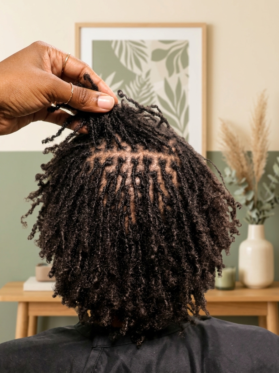 Micro Locs Sister Locs in Northport Alabama at Myca Mack Beauty