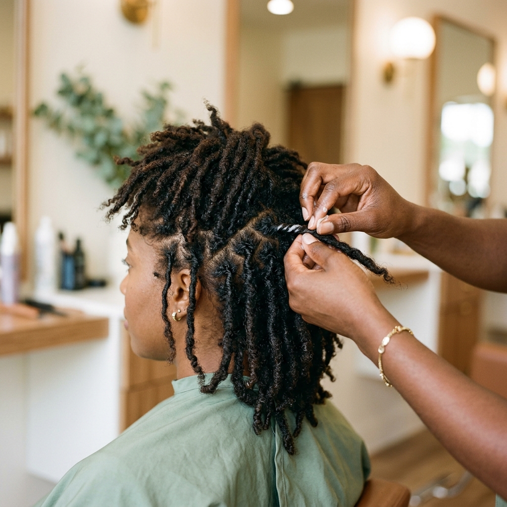 Natural Hair Service in Northport Alabama at Myca Mack Beauty